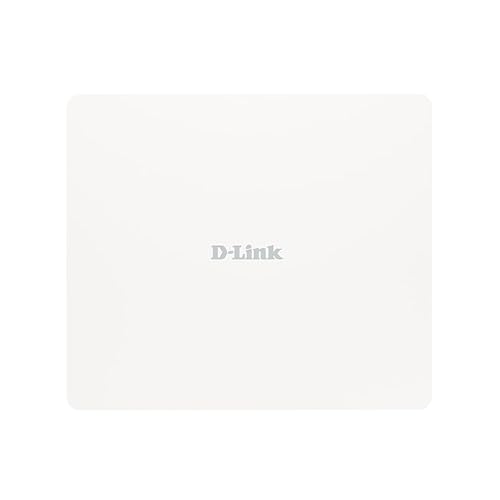 D-Link Nuclias Connect AX3000 Wi-Fi 6 Dual Band PoE Outdoor Access Point Compact with 2.5GB Ethernet Port (PoE+) Design Wall Ceiling Mountable