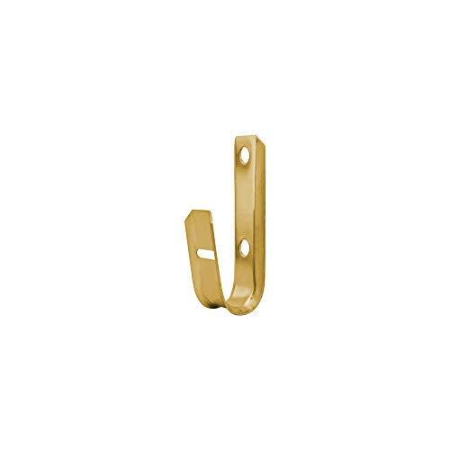 Prime Cable Management 3/4 Inch Heavy Duty Metal Cable & Wire Support J-Hook Hangers for Wall Mounting & Attaching to Vertical Surfaces for Cable