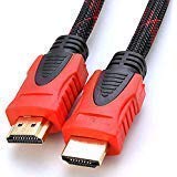 CableVantage HDMI Cable V1.4 Ultra-High Speed Supports Ethernet Audio Return (ARC), Bandwidth up to 18Gbps, 3D HD 1080p Ready, Braided Nylon Cable