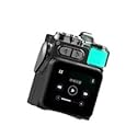 HaKaDeBe Portable RGB Gaming Speaker, LED Display, Bluetooth 5.4, 10W Output, IPX5 Waterproof, 4000mAh Battery, Black (RGB Version with Color Screen)