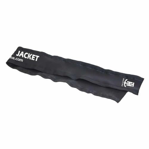 T-H Marine G?Force Troll Jacket Cable Sleeve - 60" Neoprene Trolling Motor Wire Organizer, 2 mm Heavy?Duty Wrap with Hook & Loop, Fits Most Bow?Mount
