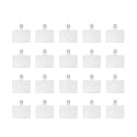 LNYMZD 20Pcs Transparent Phone Lanyard, Phone Tether, Crossbody Phone Strap, Universal Phone Tether Patches, Cell Phone Case Patch Pad Safety Drop