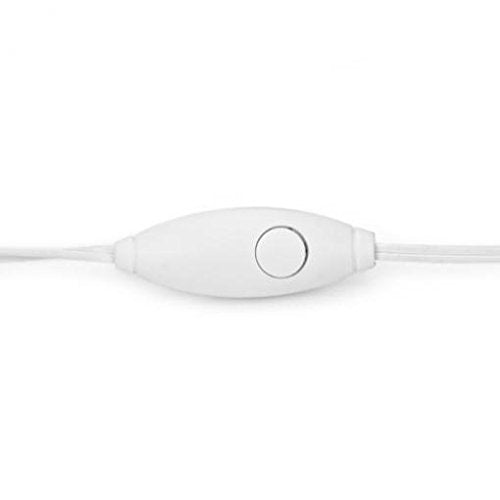 Retractable Headset Hands-Free w Mic Dual Earbuds Earphones Earpieces Wired Headphones 3.5mm [White] for AT&T Nokia Lumia 925 - AT&T Samsung Galaxy…