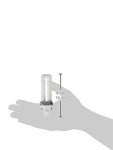 Plusrite 4000 - CFT5W/G23/827-2 Pin G23 Base - 2700K - 5W CFL - Compact Fluorescent Light Bulb