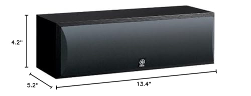 Yamaha Audio NS-C210BL Center Channel Speaker - Each (Black)