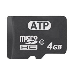 Kenko 083119 ATP Class 6 150x Micro SDHC Card 4GB