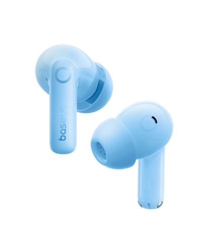 Baseus Bass BP1 Pro Noise Cancelling Wireless Earbuds, Real-Time Adaptive Noise Cancelling, Adaptive Active EQ, LDAC Hi-Res Sound, 6-Mic AI Clear
