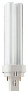 Philips 383125 PL-C ALTO, 13W/835 GX23-2 /2P, 2-Pin Base Light Bulb, 10 Count