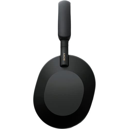 Sony WH-1000XM5 Wireless Noise Canceling Headphones with Auto Noise Canceling Optimizer, Crystal Clear Hands-Free Calling, and Voice Control, Black…