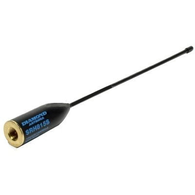 Diamond Original SRH815 Triband HT Antenna for Handheld Ham Radios High Gain Flexible Replacement Antenna Compatible with VHF UHF 144MHz 430MHz