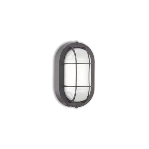 WISBEAM LED Bulkhead Light, Outdoor LED Wall Light for House, Dimmable, 6W Replace 60W, 450 Lumen 3000K Daylight White 80CRI, Waterproof, ETL Rated