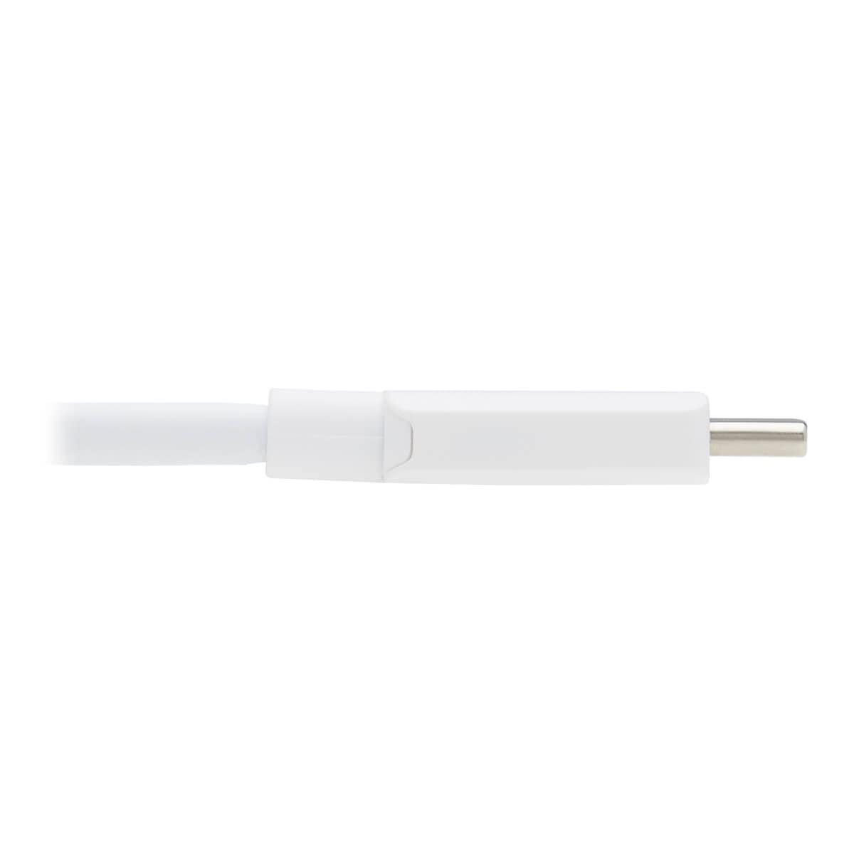 Tripp Lite USB C to HDMI Cable, Thunderbolt 3 Compatible Adapter Cable, USB-C and HDMI 4K, 4:4:4, White, M/M, 6 ft. (U444-006-HWE)