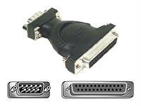 Belkin F2L087 DB9 Male/DB25 Female AT Serial Adapter Block