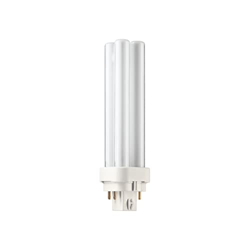 Philips Lighting 383257 PL-C Linear Compact Fluorescent Lamp 13 Watt 4-Pin G24q-1 Base 925 Lumens 82 CRI 2700K Incandescent White Alto