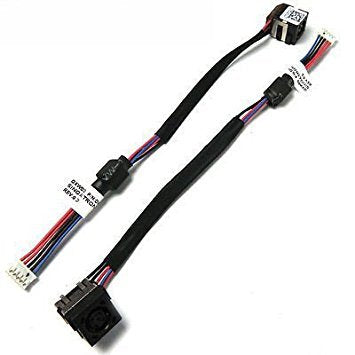 New AC DC Jack Power Plug in Charging Port Connector Socket with Wire Cable Harness Replacement for Dell Latitude E5430 9KHJ3 QXW00 DC30100H400