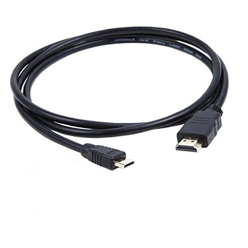MaxLLTo Mini HDMI A/V TV Video HDTV Cable Cord Lead for Canon VIXIA HF M30 M31 M32 M40 M41 M43 M46 M50 M52 M300 M301 M400 M406 M500 Digital Camcorders