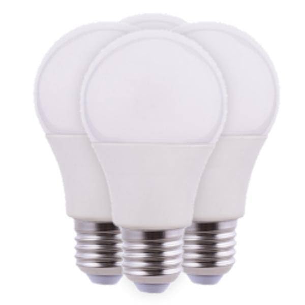 MaxLite 75-Watt Equivalent A19 LED Light Bulb, 10W, Soft White 2700K Dimmable Household Lighting Enclosed Rated (4 Pack)