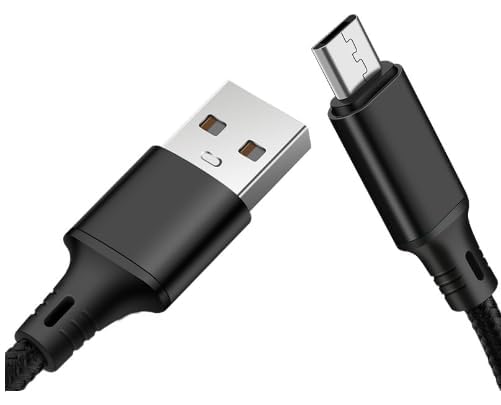 Jyterlks Mirco USB Charger Charging Cable Cord Compatible for TOZO T6 T8 T5 Earbuds,Logitech G933 G935 G933S G635 G633 G633S Gaming Headsets