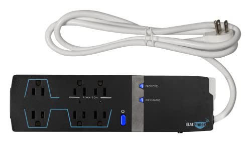 Elac PB-62W - Protek 6 Outlet Smart Surge Protector