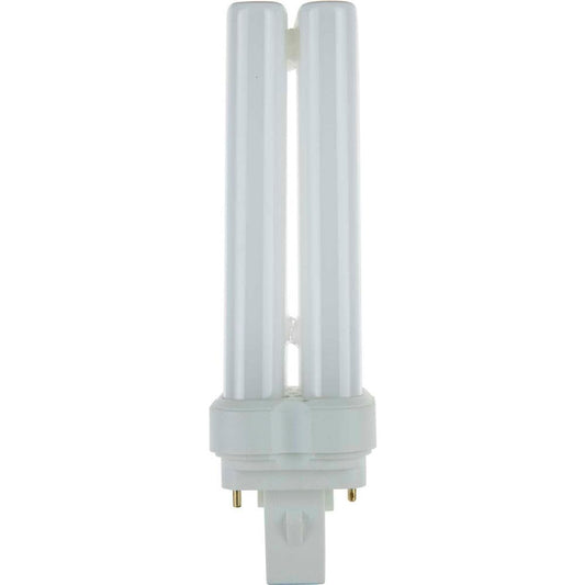 Sunlite FDL22 Fluorescent Quad Tube Plug-in Bulb, 22 Watt, 10,000 Hour Life Span, GX32D-2 Base, 1050 Lumens, for Fluorescent Ceiling Fixtures, 5000K