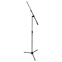 Ultimate Support PRO-R-T-T Pro Series R Microphone Stand w/Telescoping Boom, Plastic Tripod Base, and Standard Height