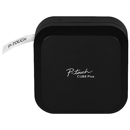 Brother P-touch CUBE Plus Bluetooth Label Maker (PT-P710BT), Black