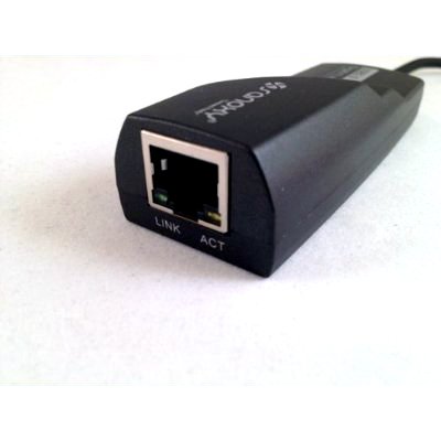SANOXY® USB 2.0 to 10/100/1000 Gigabit Ethernet LAN Wired Network Adapter for Windows, Mac, Chromebook, Linux, and Android Tablets