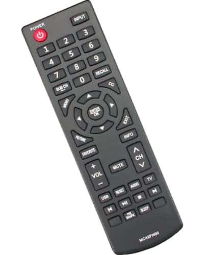 MC42FN00 Replacement Remote Compatible with Sanyo LCD TV FW32D25T FW42D25T FW65D25T
