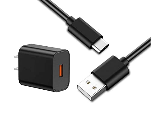 USB C Type C Cable Cord & AC Wall Block Charger for NETGEAR Nighthawk M1 MR1100 Mobile Hotspot, Verizon MiFi 7730L 8800L Jetpack 4G LTE Mobile…