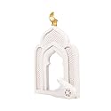 AGKZNTQP Islamic Collection - Beautiful Handmade Resin Mosque Sculptures and Minarets, Perfect for Ramadan Decoration, Religious Celebrations