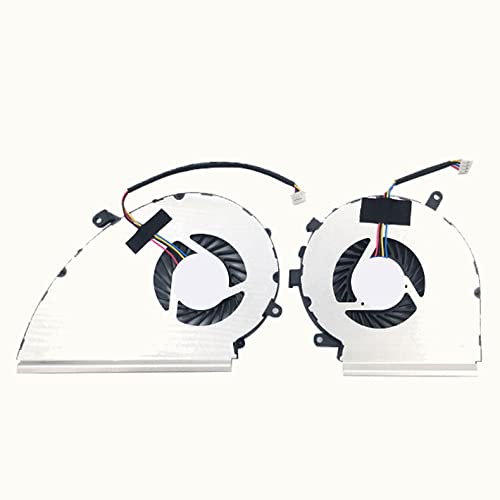 ndliulei CPU+GPU Cooling Fan Replacement for MSI GL72M GF72VR GP72MVR GP72M GE72VR GP72VR GL72VR MS-1799 MS-179B P/N:PAAD06015SL N366 PAAD06015SL N372