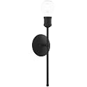 Livex Lighting 16711-04 1 Light Black Wall Sconce