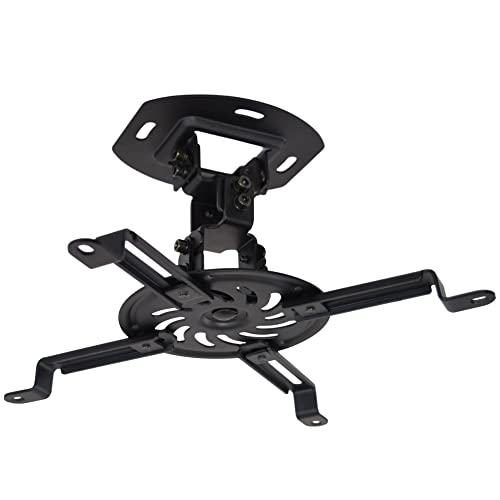 VIVO Black Adjustable Ceiling Projector Mount, MOUNT-VP01B
