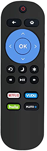 Universal Remote Control fit for All Philips ROKU TVs 32PFL4664 32PFL4763 32PFL4764 40PFL4662 40PFL4763 40PFL4764 40PFL4962 43PFL4662 43PFL4664