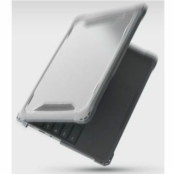 Extreme Shell-F3 Slide Chromebook Case for Lenovo 100e G5 Chromebook 11.6" (Gray/Clear)