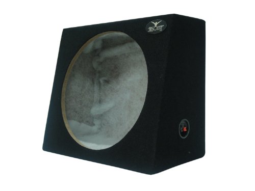 Absolute USA SAG12 Heavy Duty Sealed Back-Angle Single 12-Inch Subwoofer Enclosure Box