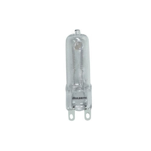 10 Pack 40 Watt GU9 Base 120 Volt 2800K 2000 Hour Clear Halogen Lightbulb