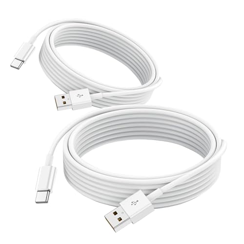 2 Pack Car Carplay Cable for iPhone 17 Air/15/16 16e 15 Pro Max 15 Plus USB A to USB Type C Data Cord,iPad 10th Gen, Samsung Galaxy Tab A7 A8 A9 S10+