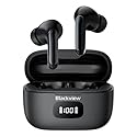 Blackview Wireless Earbuds, 2025 Bluetooth 5.3 Headphones, 56Hrs Hi-Fi Stereo Deep Bass Earphones with 4 ENC Noise Cancelling Mics, IPX7 Waterproof…
