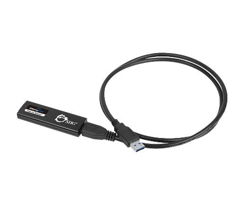 SIIG USB 3.0 to DisplayPort Adapter and USB 3.0 Cable (JU-DP0011-S1)