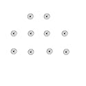 10pcs Screen Shaft Screws Replacement for Dell G3 3590 3500 G5 5590 5500 Series Laptop LCD Hinge Assembly Screws, Small