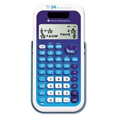 TI 34 Multi View Calc. Blue