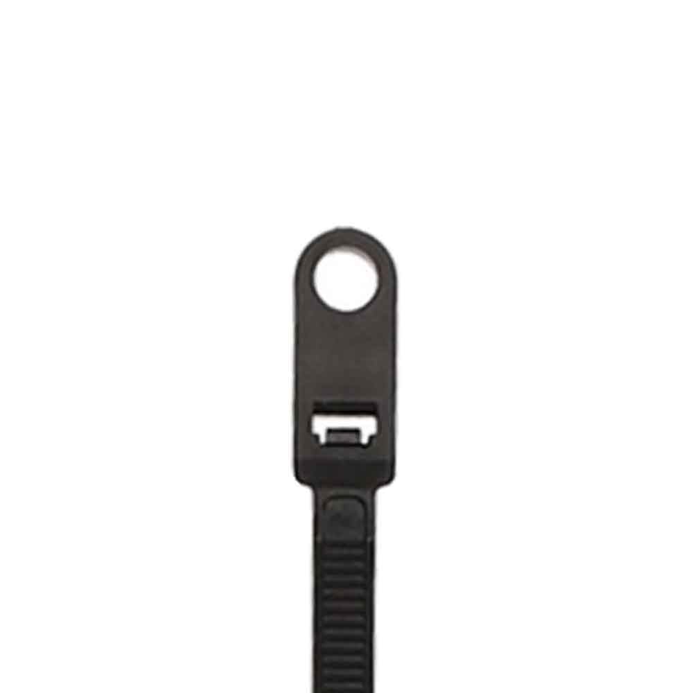 Install Bay BMCT11 Black Mount Cable Tie 11-Inch, 50-Pound (100-Pack)