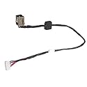 New AC DC Jack Power Plug in Charging Port Connector Socket with Wire Cable Harness Replacement for Lenovo Ideapad N580 N581 N585 N586 P580 P585