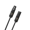 D'Addario Accessories Microphone Cable - XLR Cable - Copper Braid Shield - Optimal Signal Transfer - American Stage - 25 Feet/7.62 Meters - 1 Pack