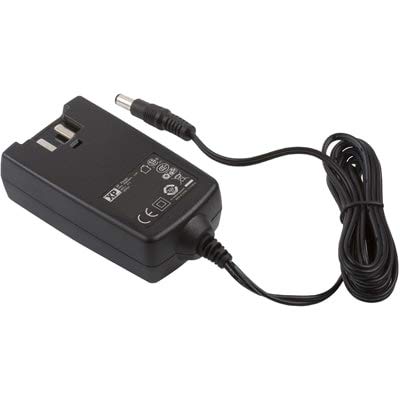 VEP24US09, Wall Mount AC Adapter, Medical Plugtop, 19.8 W 9V 2.2A, Changeable AC Conn, DC P Center Barrel 2.5mm