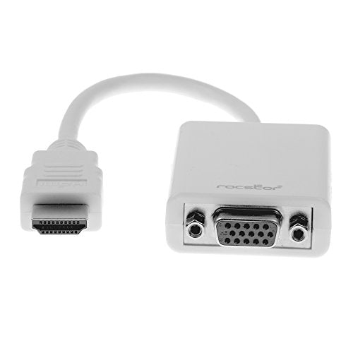 Rocstor Premium HDMI/VGA Video Cable (Y10C119-W1, White