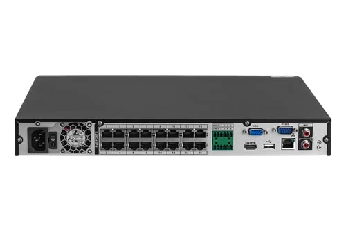 Lorex N4K3SD-168WD-2 Lorex Fusion 4K 16-Channel 3TB Wired NVR System with 8 E893DD Smart Deterrence Dome Security Cameras