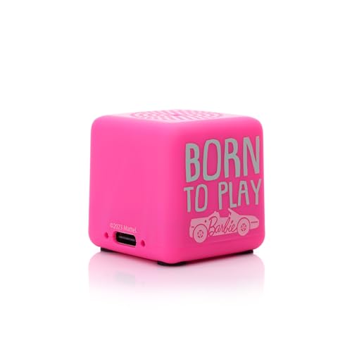 Bitty Boomers Mattel: Barbie - Barbie Phrases - Bitty Box 1.3 Inch Keychain Bluetooth Speaker