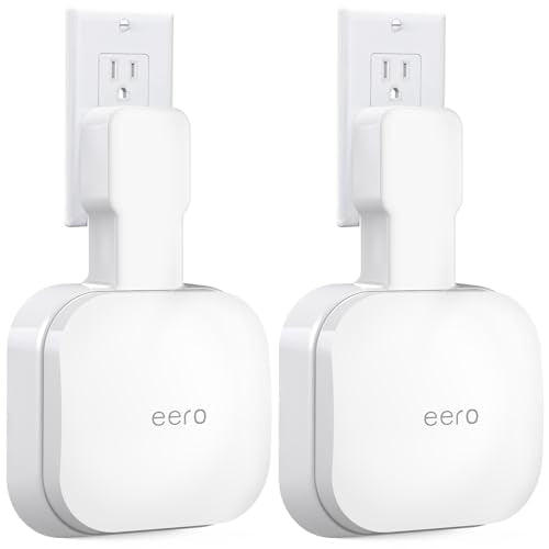 Mamerry Outlet Wall Mount Compatible with eero Pro 6e/6, 2 Pack